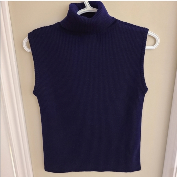 Vintage Turtleneck Sleeveless Knit - Picture 3 of 4